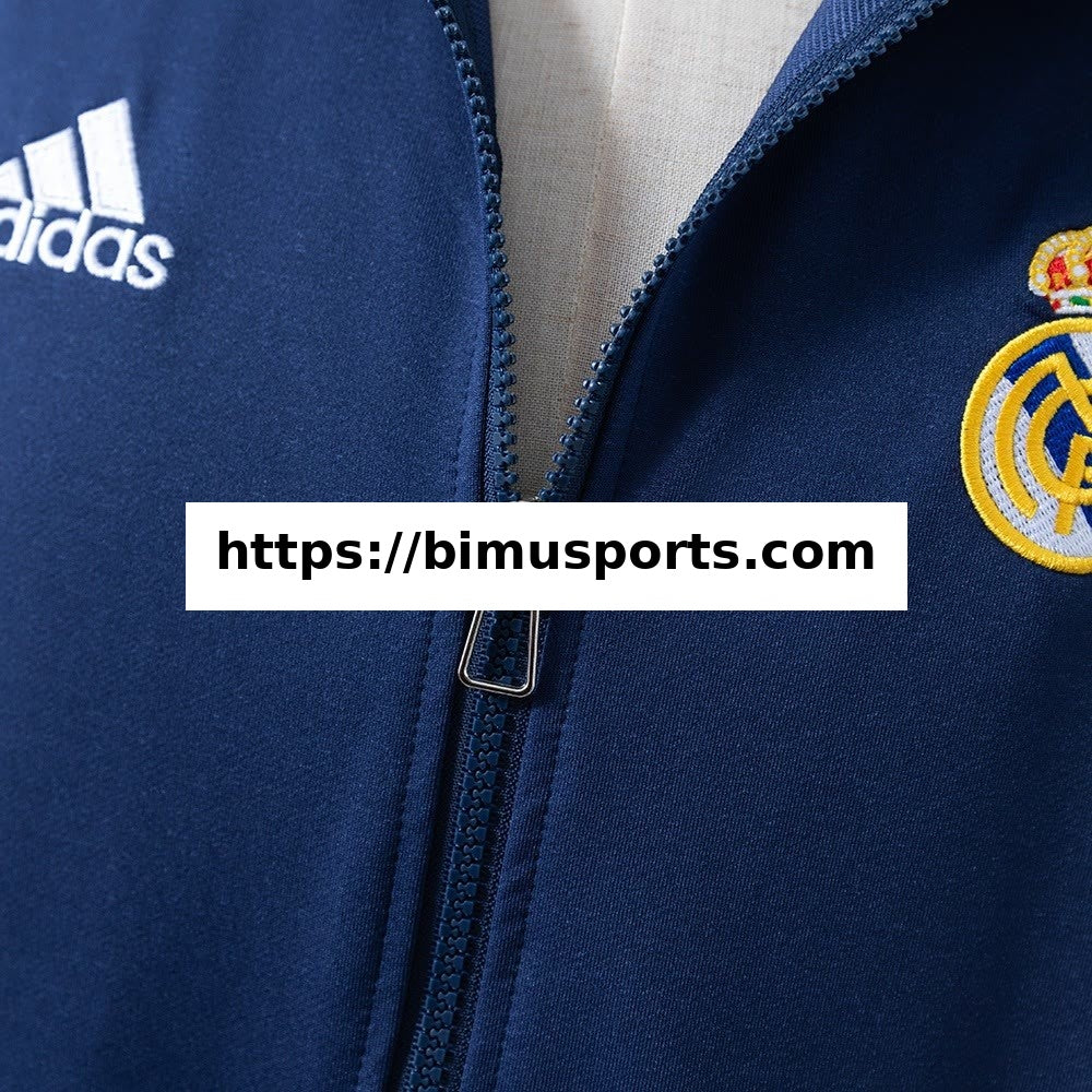 Camisola Real Madrid 98/99 Casaco - Azul-Marinho