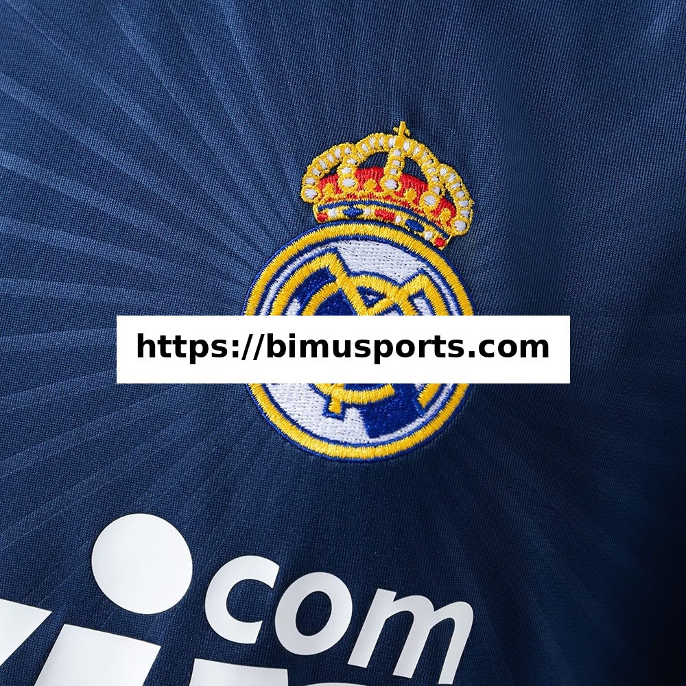 Camisola Real Madrid 10/11 Alternativa Manga Comprida Retro