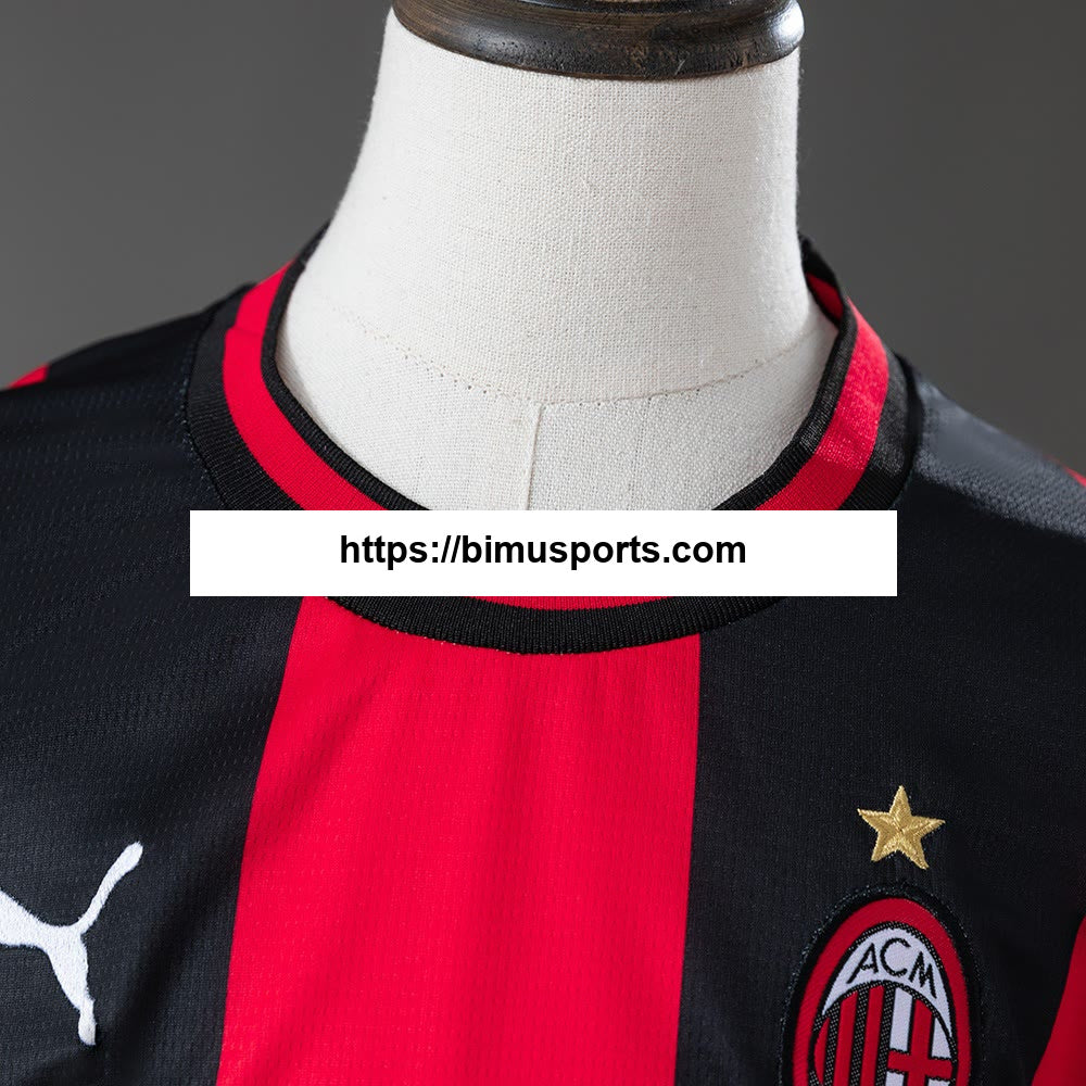 Camisola do kit infantil AC Milan 26/27 Principal