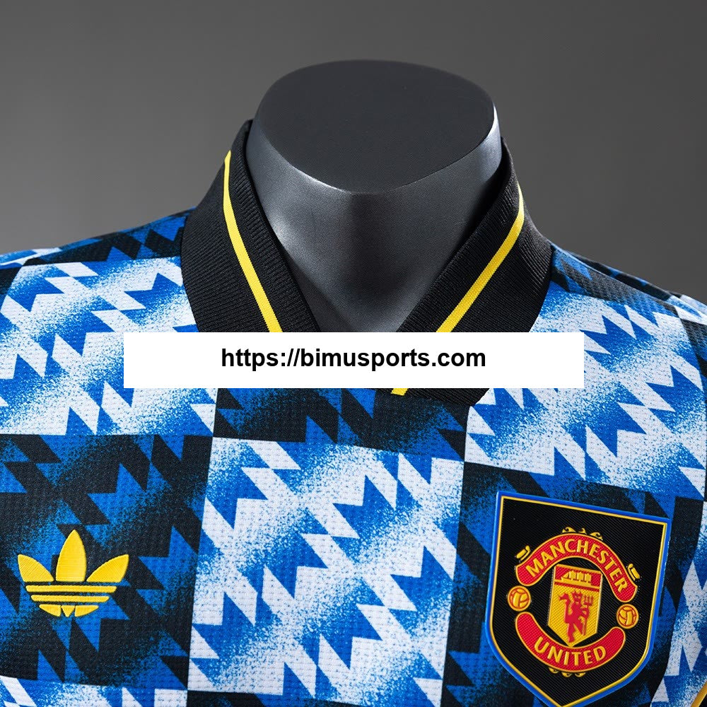 Camisola M-U 25/26 Blue Player Version