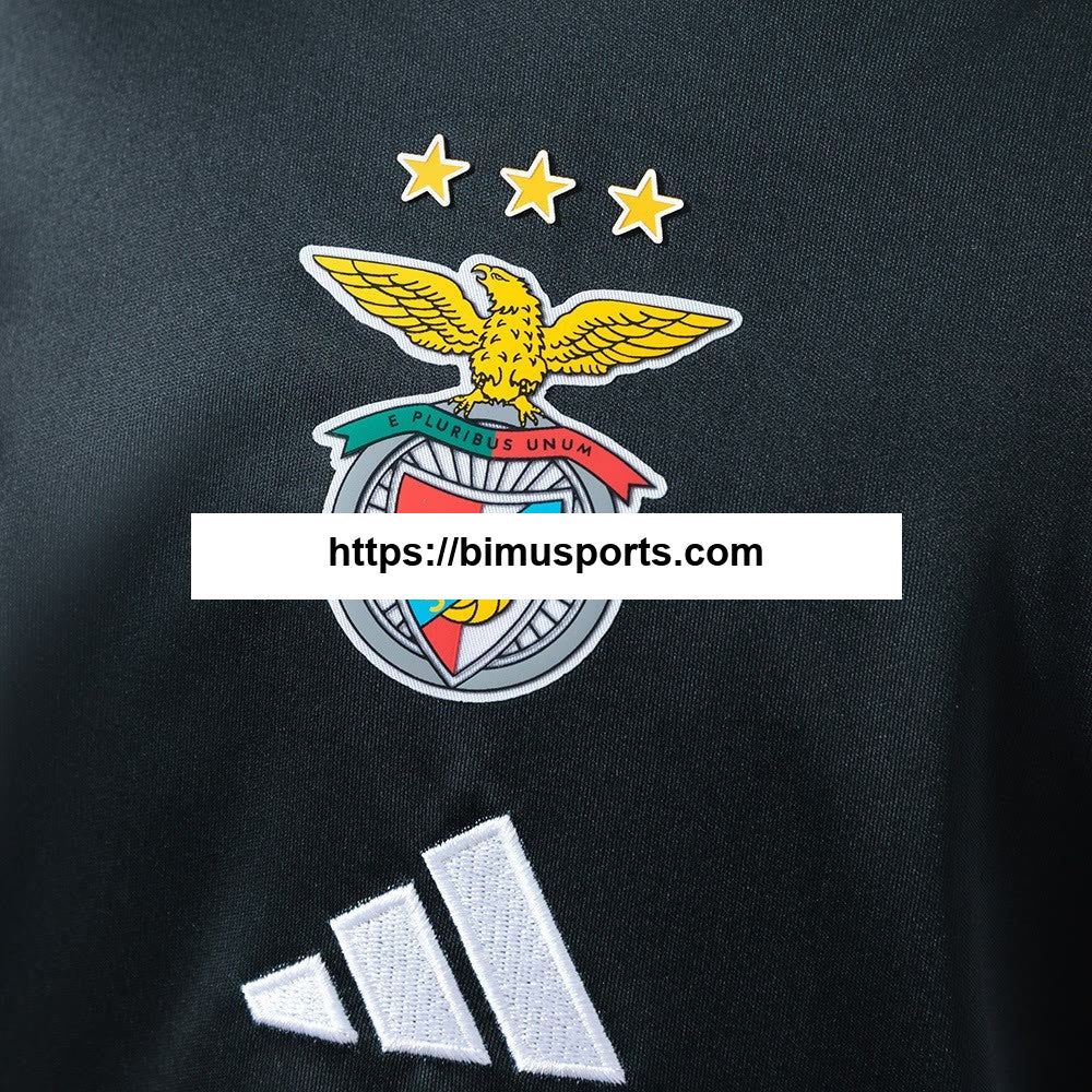 Camisola Benfica 25/26 criança Kit Black treino tamanho