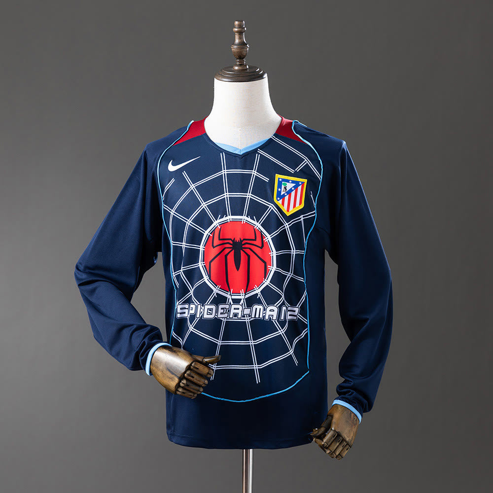 Camisola Atletico Madrid 04/05 Alternativa Retro de Manga Comprida