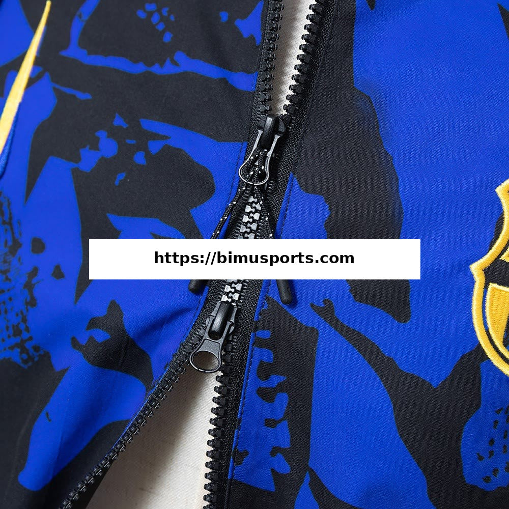 Camisola Barcelona 2026 Corta-vento - Azul