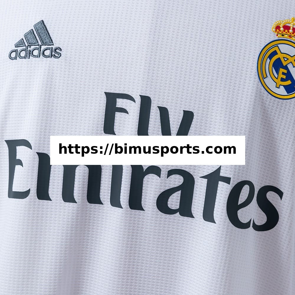 Camisola Real Madrid 15/16 Principal Manga Comprida Retro