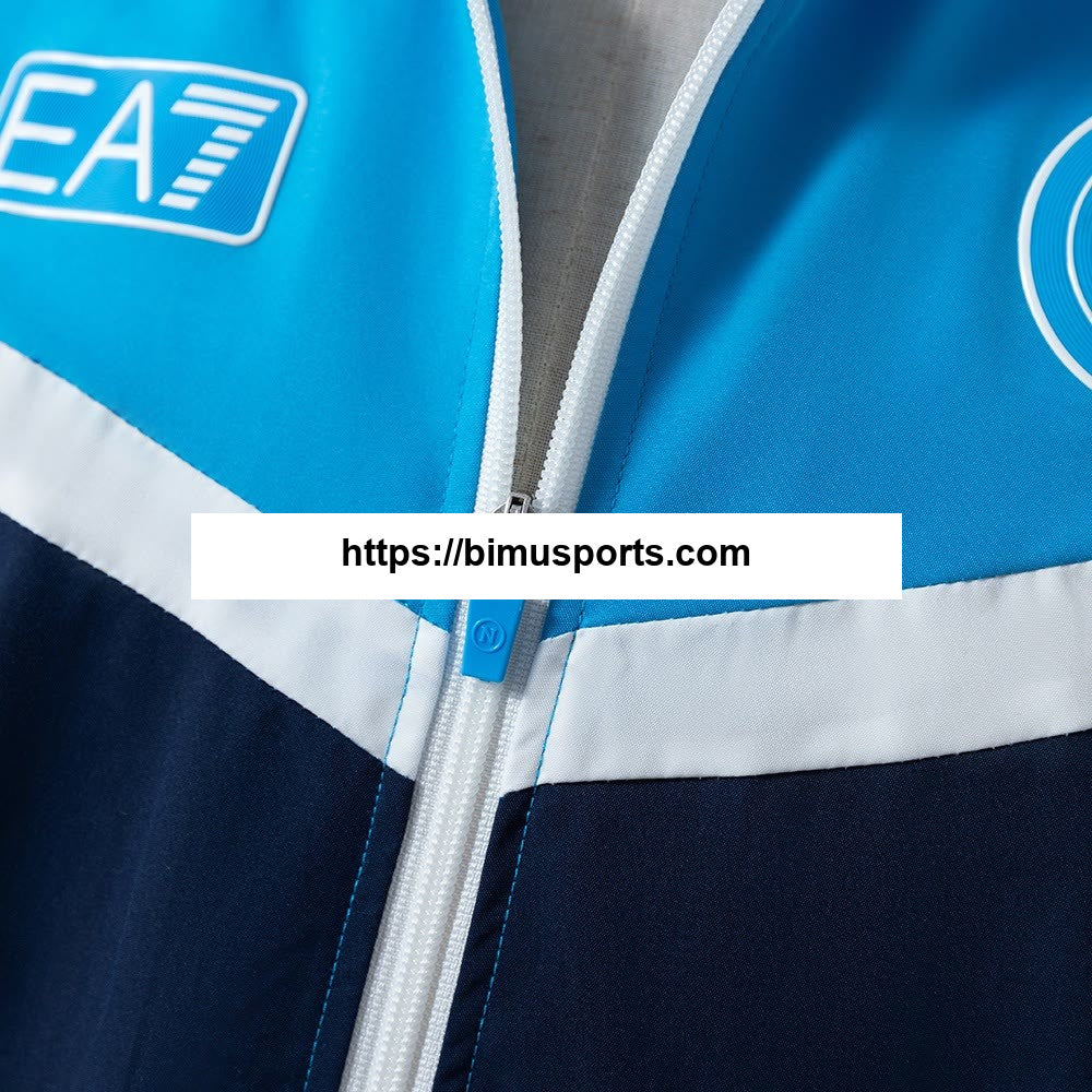 Napoli 25/26 Blusão - Azul