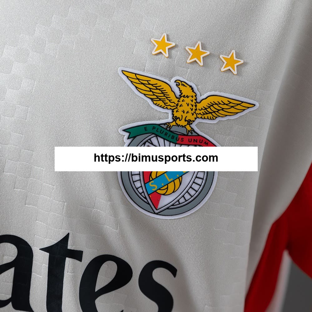 Camisola Benfica 25/26 criança Kit visitante tamanho
