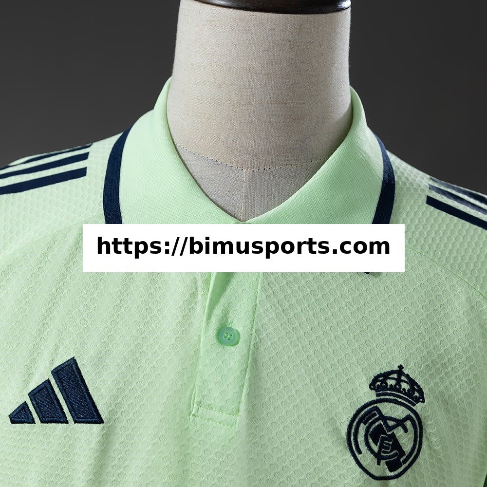 Camisola Real Madrid 25/26 POLO - Verde Claro