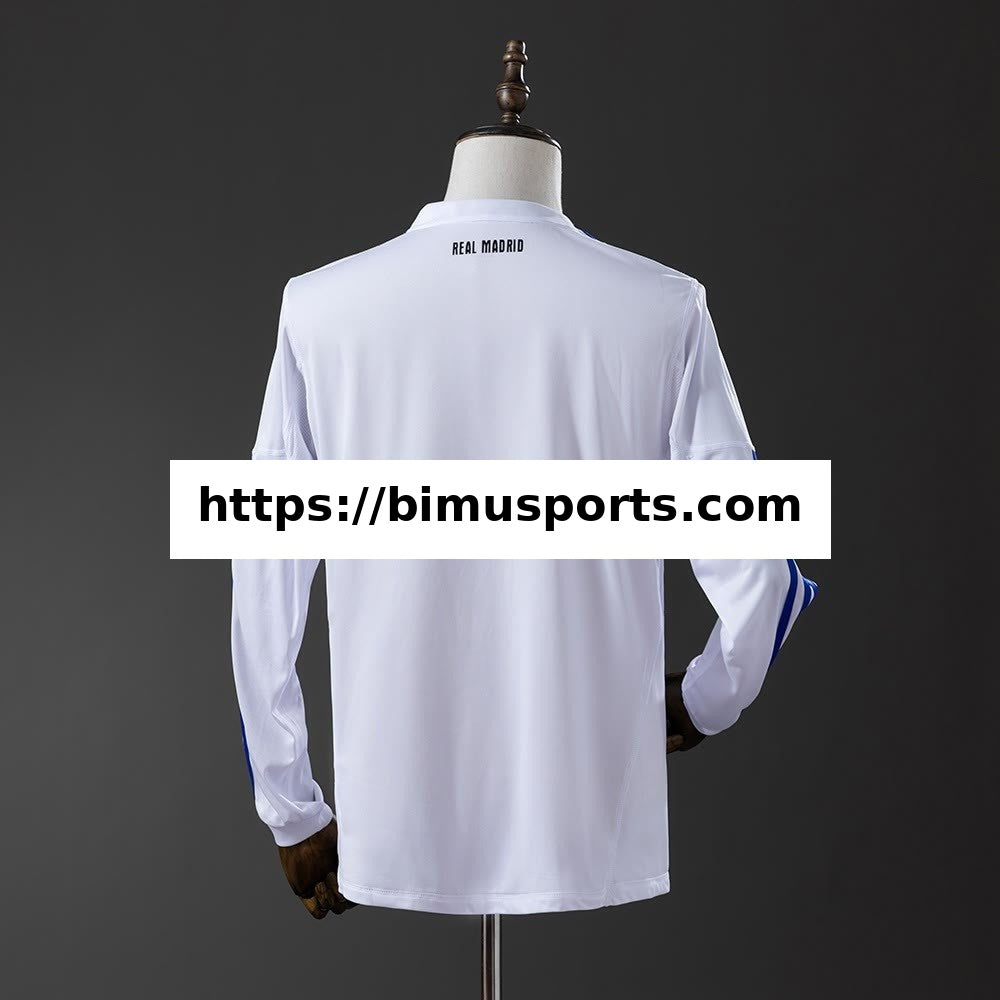Camisola Real Madrid 10/11 Principal Manga Comprida Retro