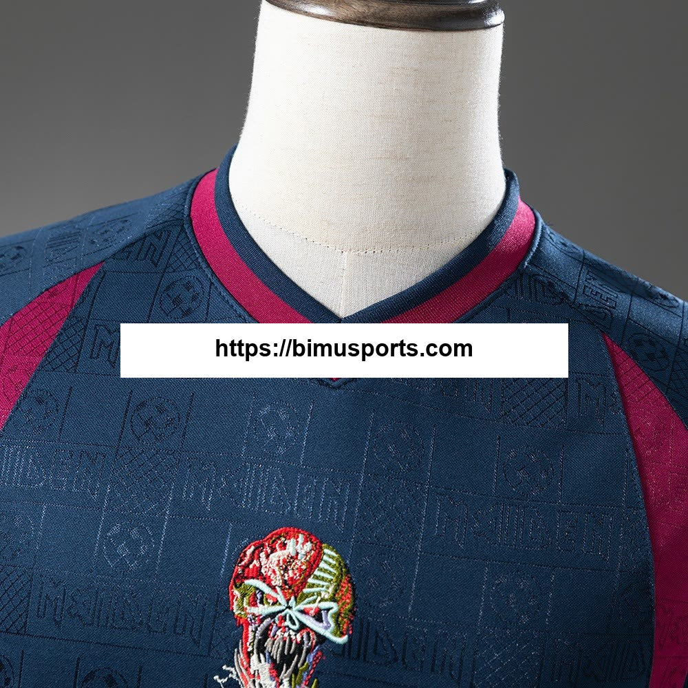 Camisola Iron Maiden x West Ham United 2010 Principal Retro