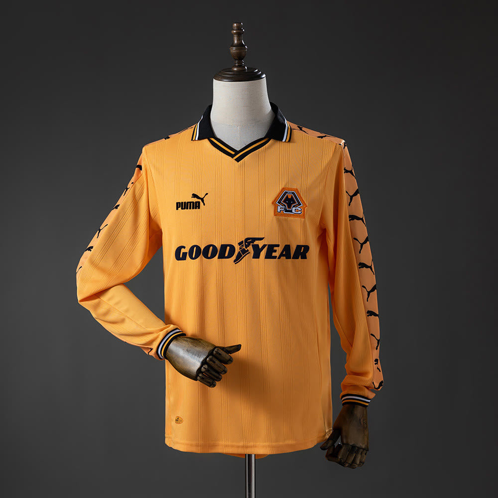 Camisola retrô de manga comprida Wolves 98/99 Principal