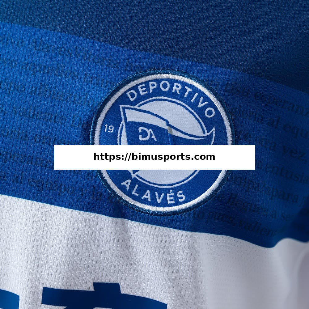 Camisola Deportivo Alavés 25/26 Alternativa Kit