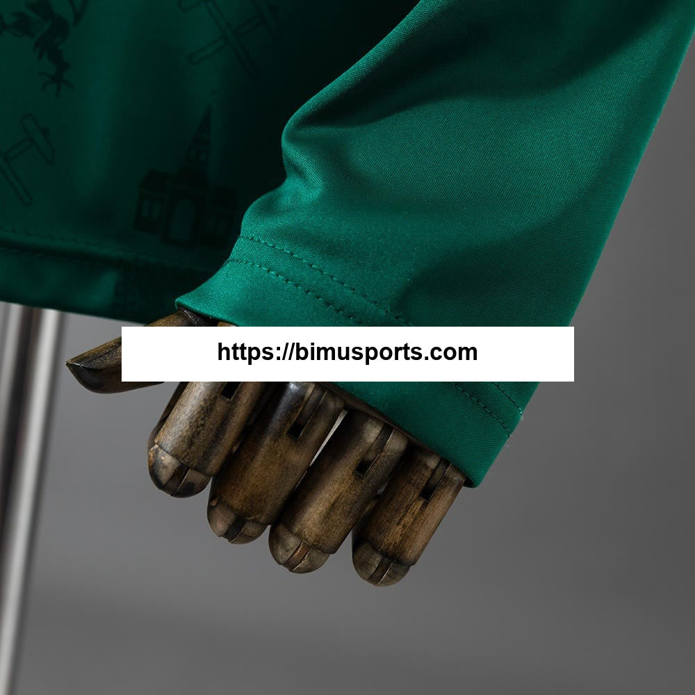 Camisola Schalke 04 25/26 Edição Comemorativa Verde Manga Longa