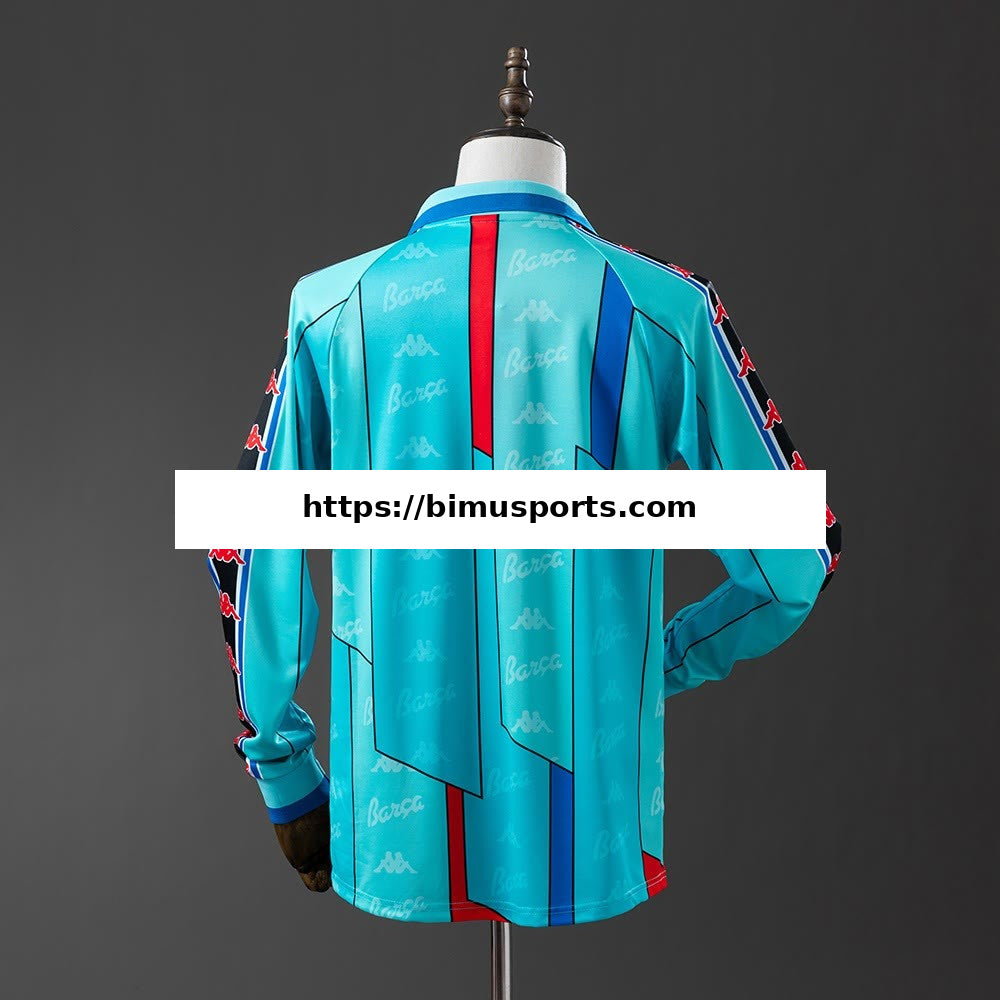 Camisola Barcelona 95/97 Alternativa Retro de Manga Comprida