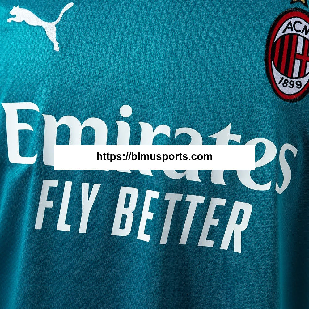 Camisola retrô AC Milan 20/21 Terceiro alternativa
