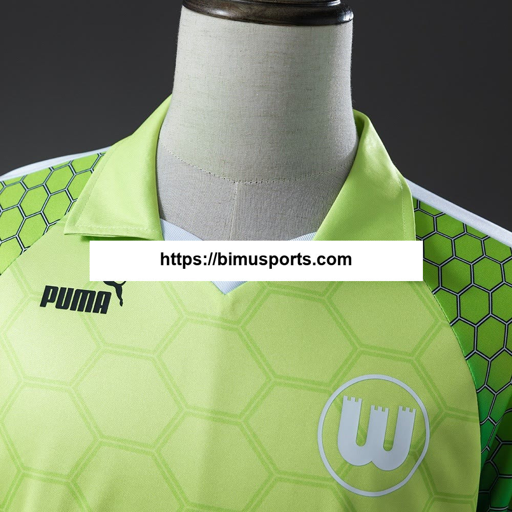 Camisola retrô Wolfsburg 97/98 Principal