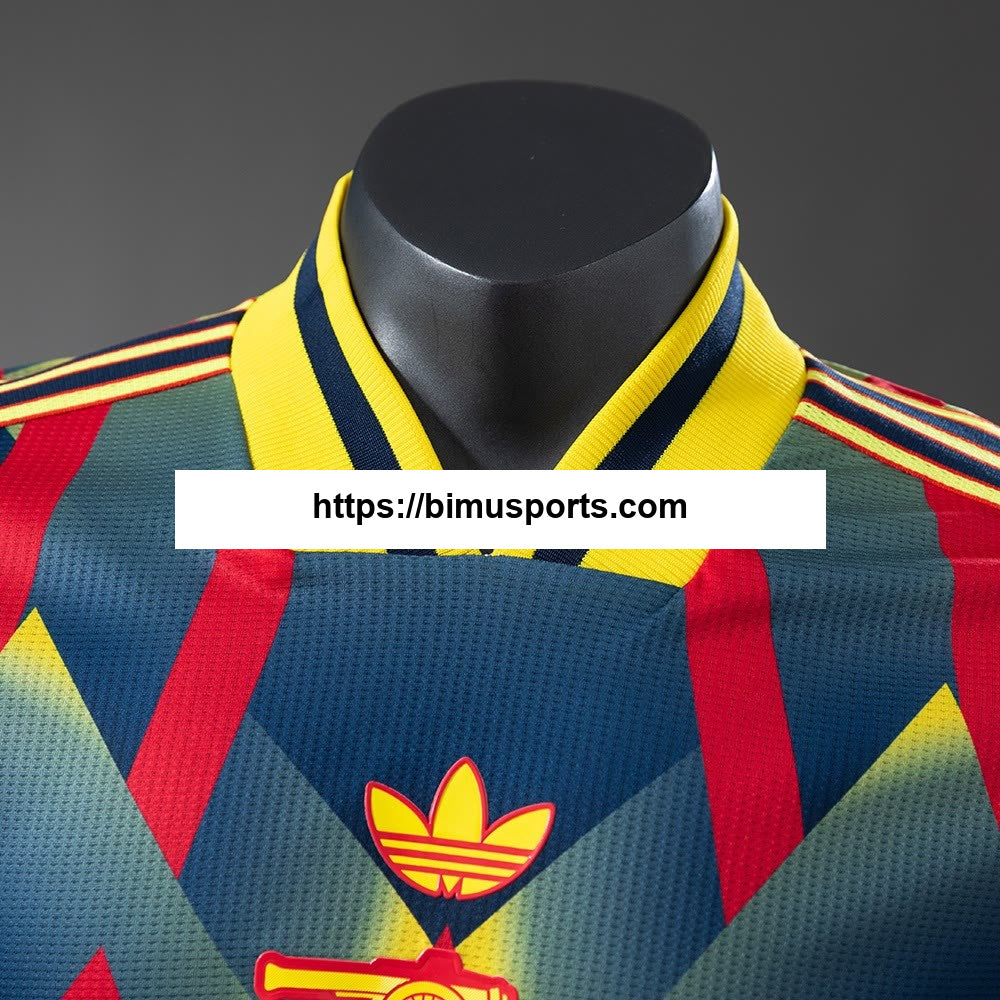 Camisola Arsenal 25/26 amarela da versão do jogador