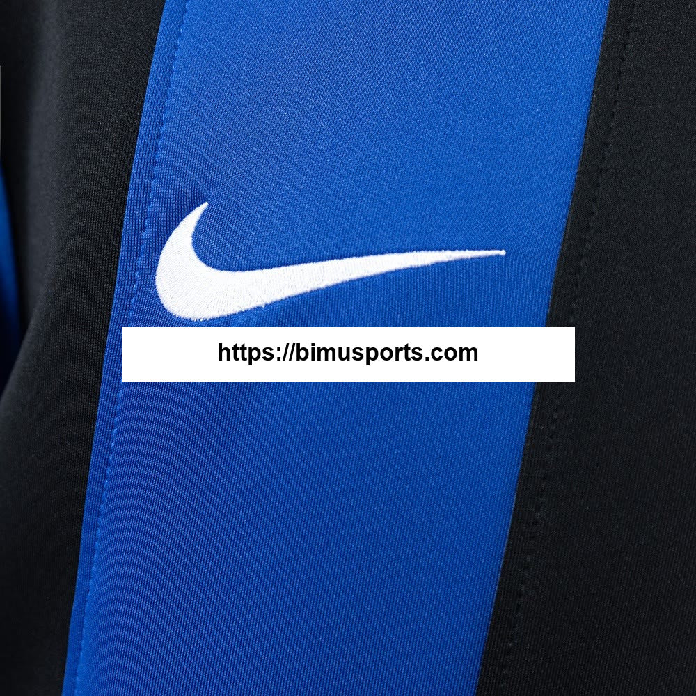 Moletom de manga comprida Inter Milan 25/26 - Azul escuro e preto