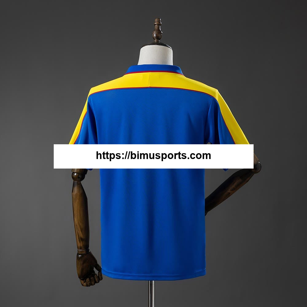 Camisola retrô alternativa da Colômbia 19/98