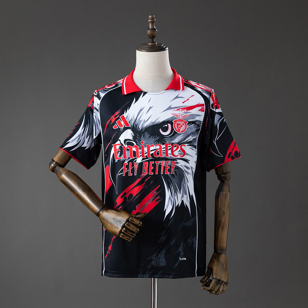 Camisola Benfica 26/27 Special Eagle - Preto e Branco