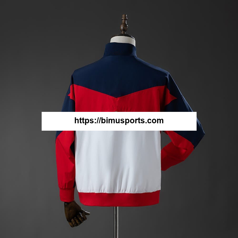 Blusão PSG 25/26 - Branco, Tamanhos