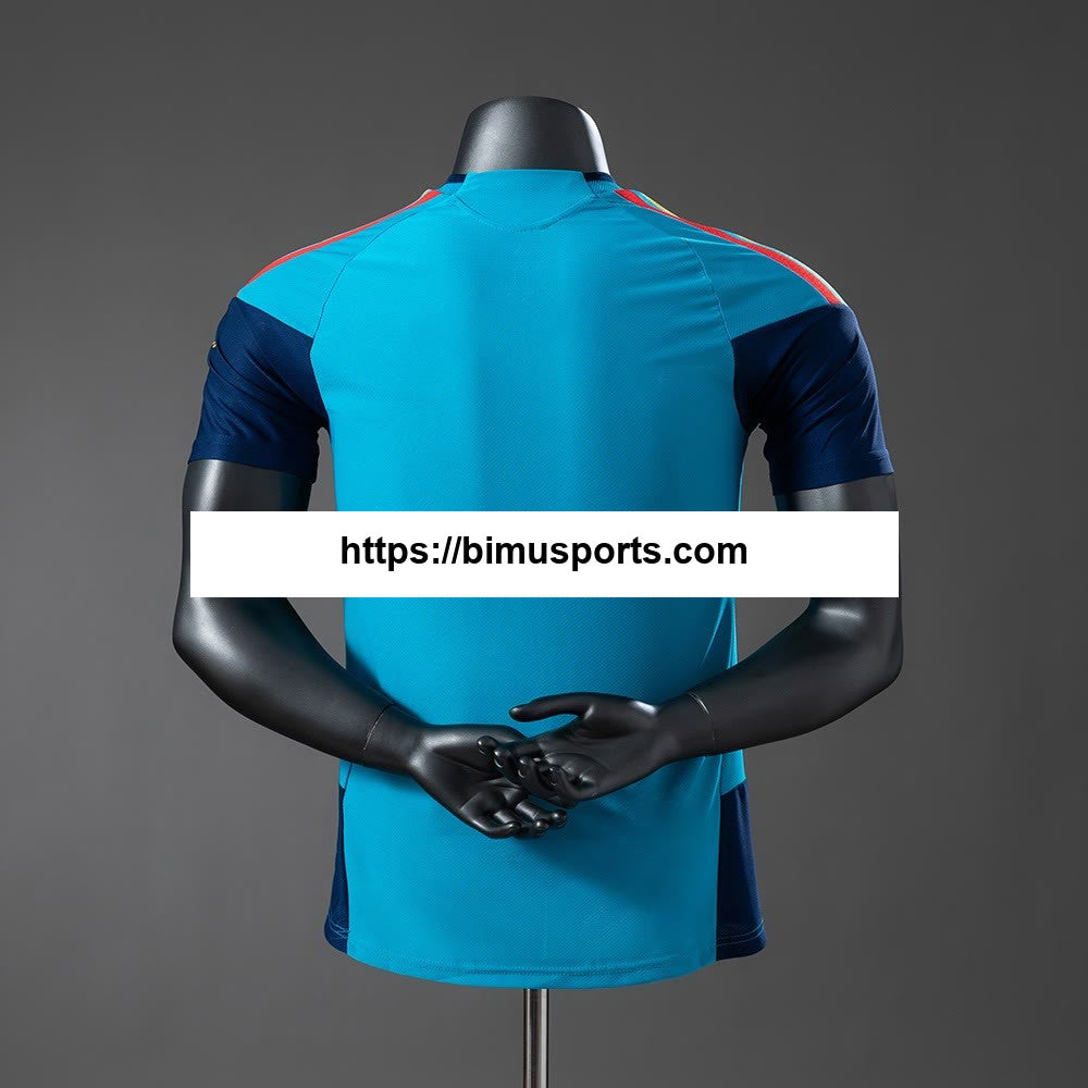 Camisola Treinamento da versão do jogador Espanha 20/26 Azul