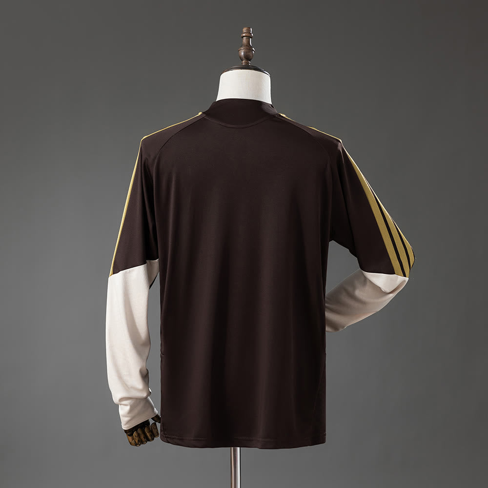 Flamengo 26/27 Uniforme de treino de manga comprida Marrom