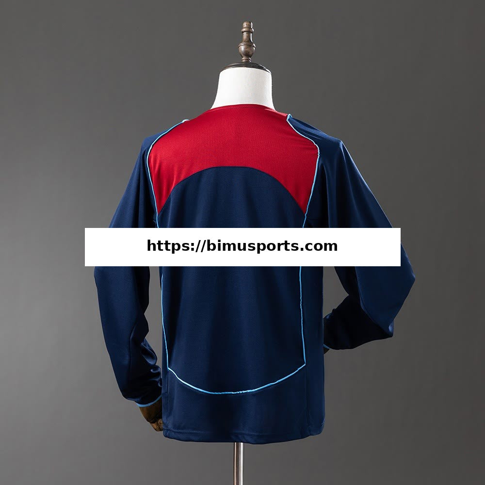 Camisola Atletico Madrid 04/05 Alternativa Retro de Manga Comprida