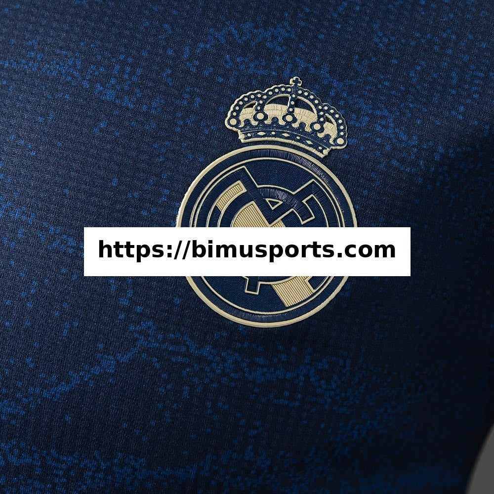 Camisola Real Madrid 1920 Alternativa Versão de Jogador Retro S-3