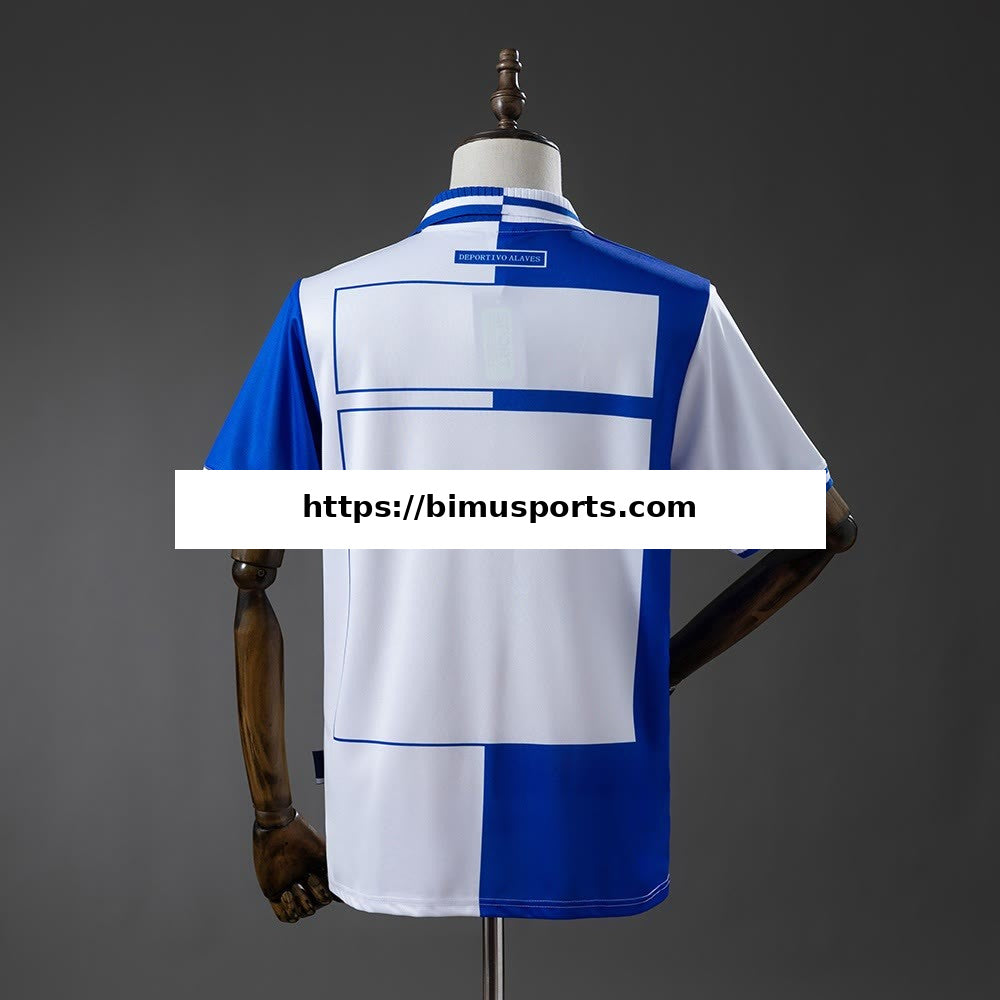 Camisola Deportivo Alavés 00/01 Principal Retro