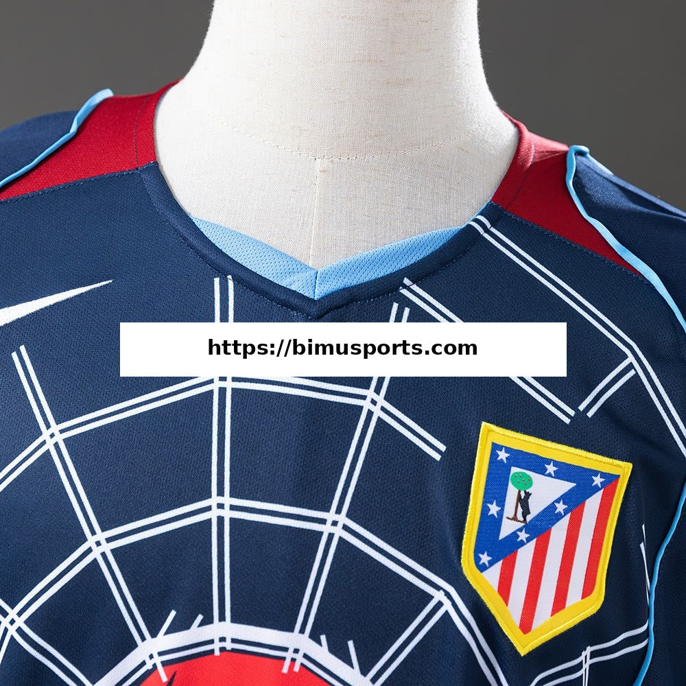 Camisola Atletico Madrid 04/05 Alternativa Retro de Manga Comprida