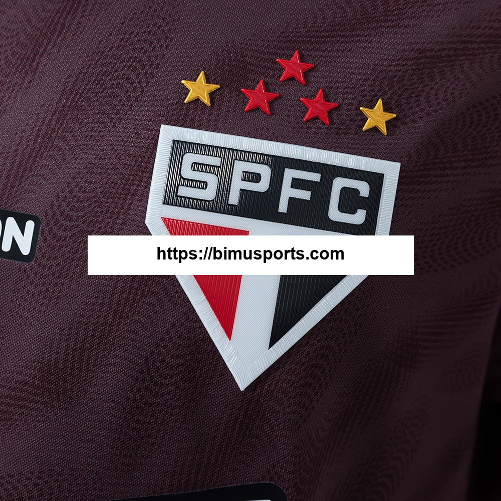 Camisola de Goleiro São Paulo 26/27 - Deep Burgundy