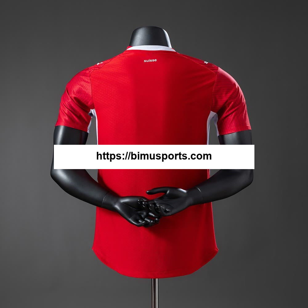 Camisola Suíça 2026 Principal Player Version