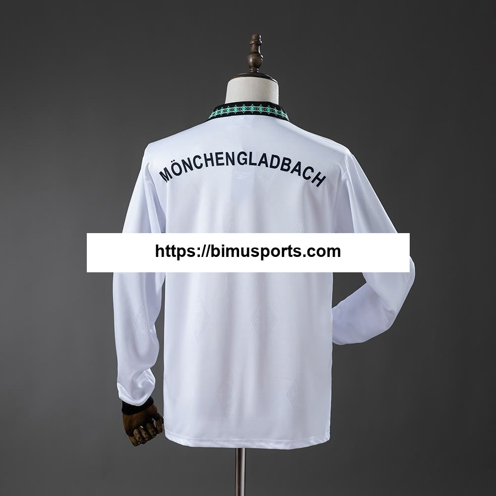 Camisola retrô de manga comprida do Borussia Monchengladbach 95/96 Principal