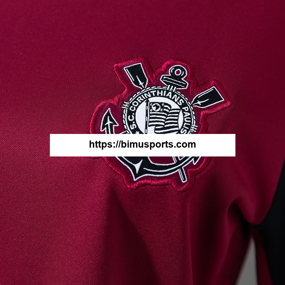 Camisola Treinamento Feminino Corinthians 26/27 Marrom