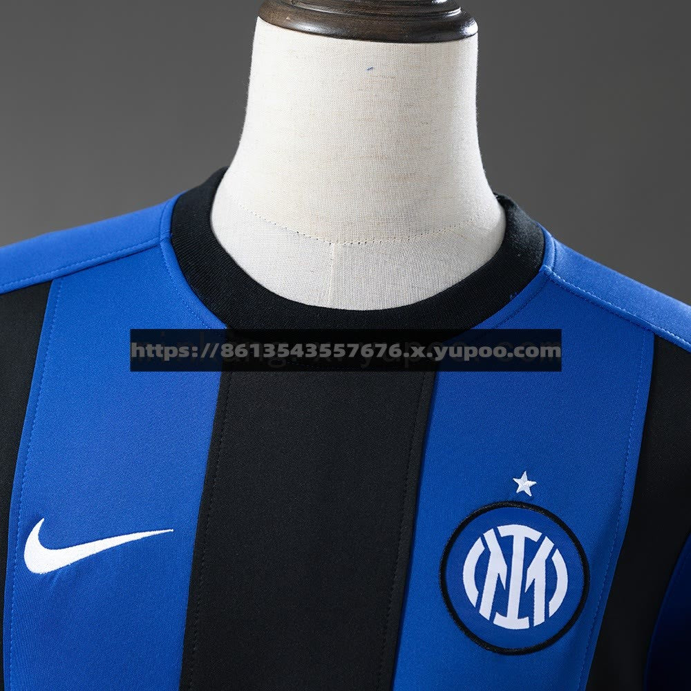 Moletom de manga comprida Inter Milan 25/26 - Azul escuro e preto
