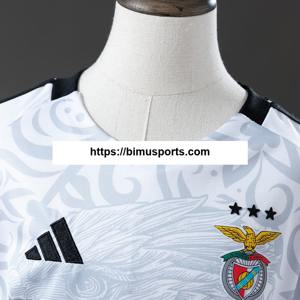Camisola Benfica 25/26 criança Kit White treino tamanho