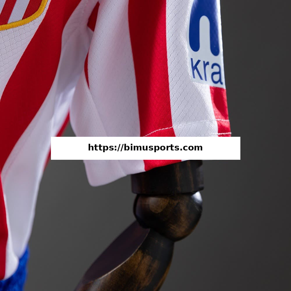 Camisola Atletico Madrid 25/26 Principal Equipamento Infantil Tamanho 16-28