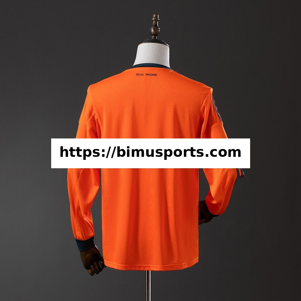 Camisola Real Madrid 13/14 Segunda Alternativa Manga Comprida Retro
