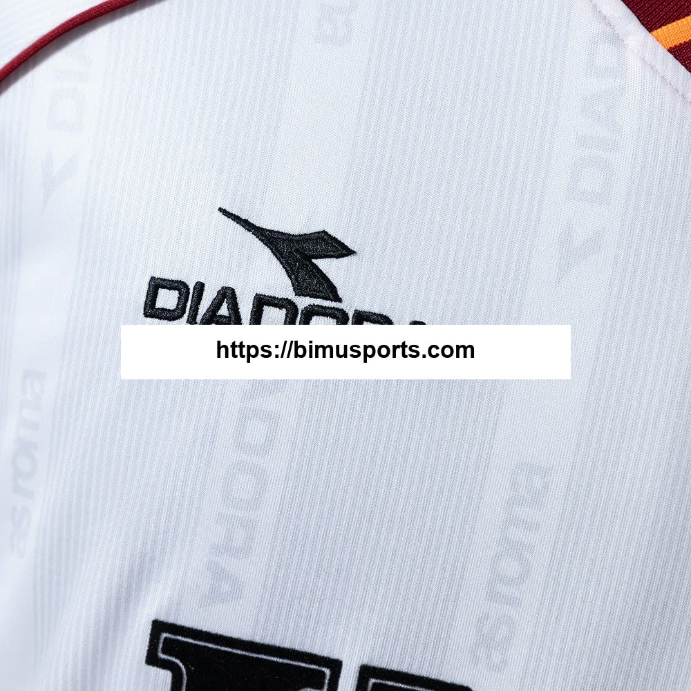 Camisola retrô de manga comprida Roma 99/00 Alternativo