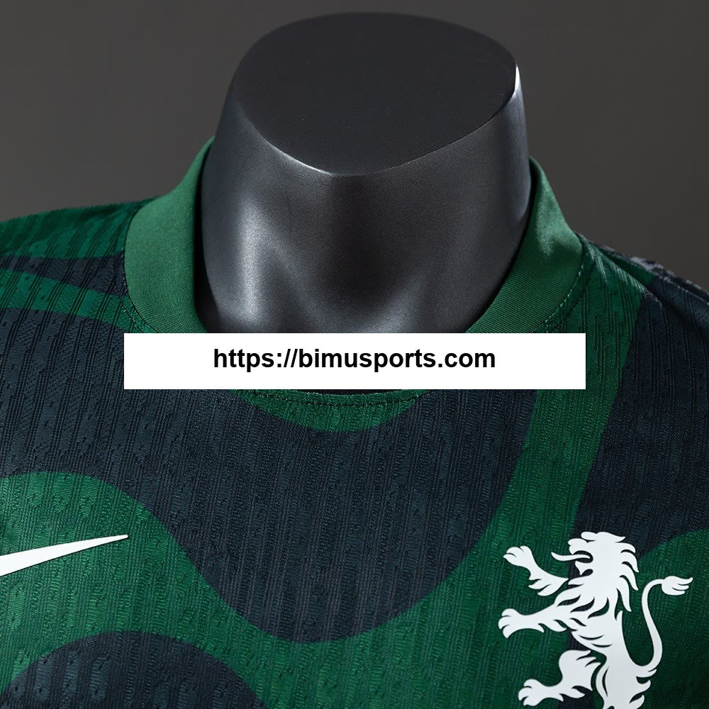 Camisola Sporting Lisbon 25/26 versão de jogador alternativa preta