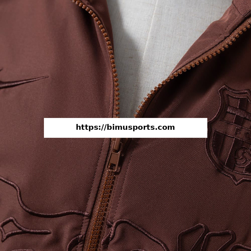 Camisola Barcelona x Travis Scott Corta-vento - Brown
