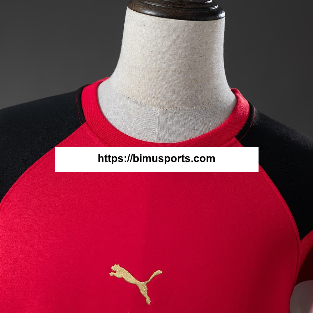 Moletom de manga comprida AC Milan 25/26 - Vermelho