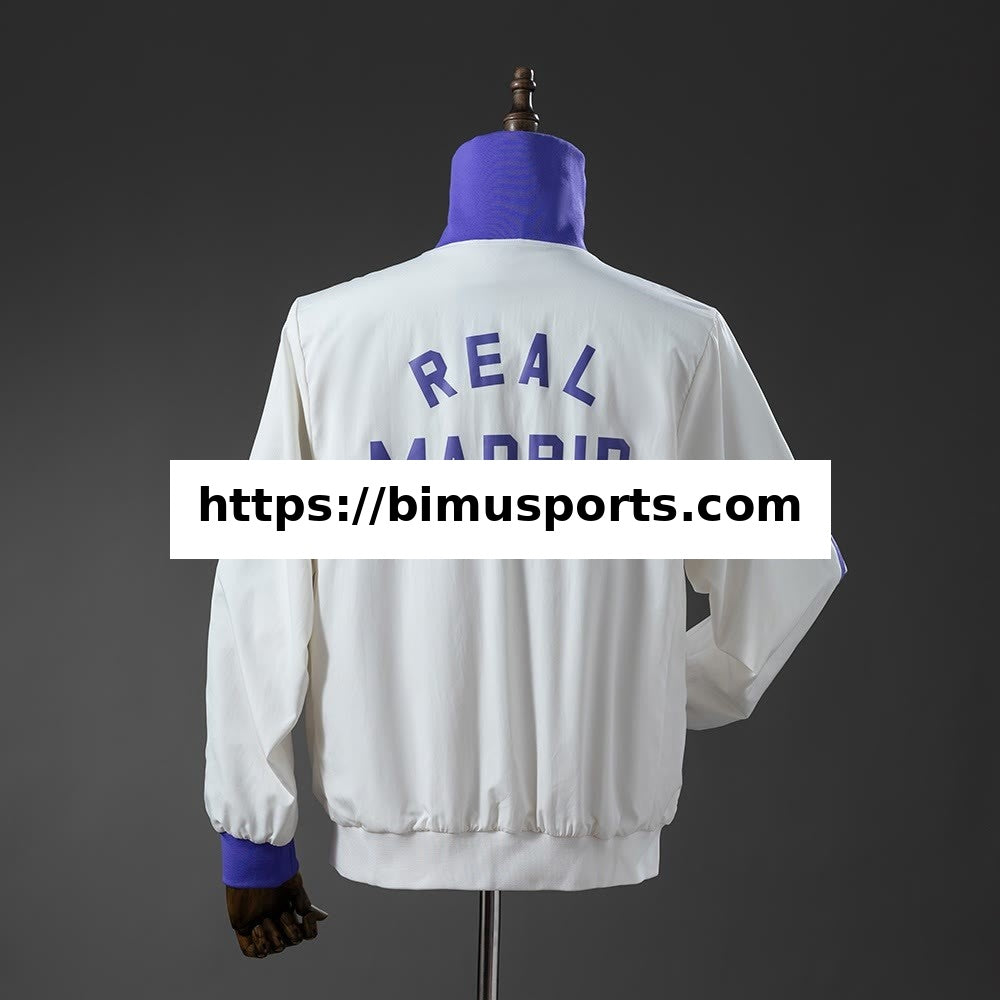 Camisola Real Madrid X Beckenbauer Corta-Vento - Miracle WhiteMagic Purple