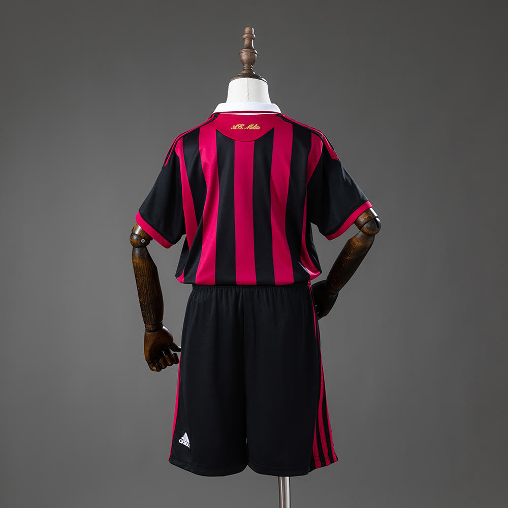 Camisola AC Milan 09/10 Principal Retro Infantil