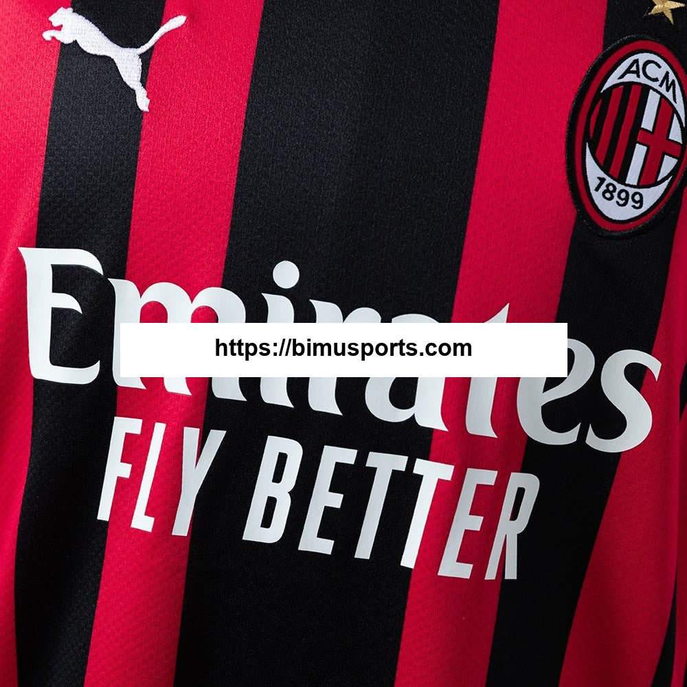 Camisola retrô AC Milan 21/22 Principal