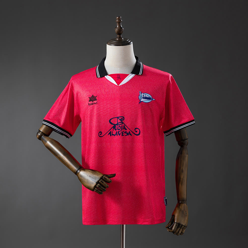 Camisola Deportivo Alavés 00/01 Taça UEFA Alternativa Retro