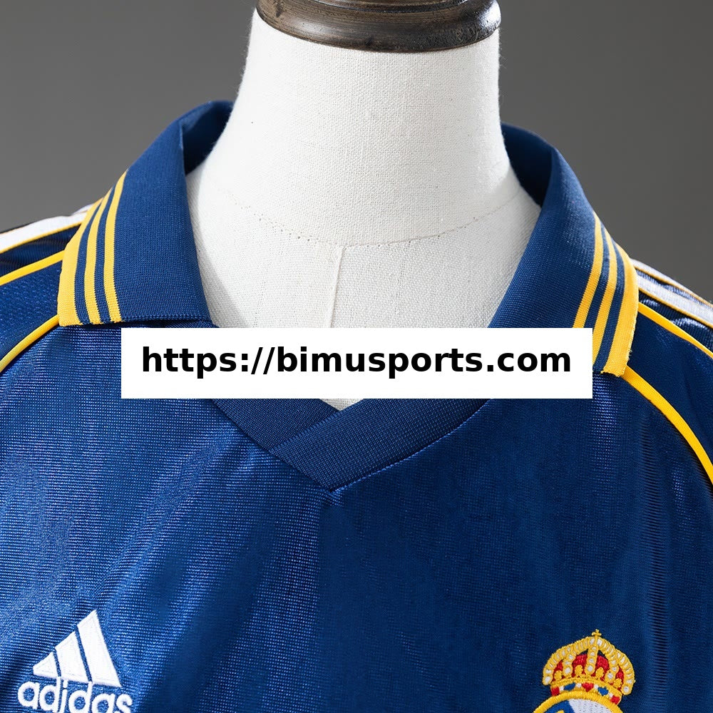 Camisola Real Madrid 98/00 Terceira Alternativa Retro Infantil