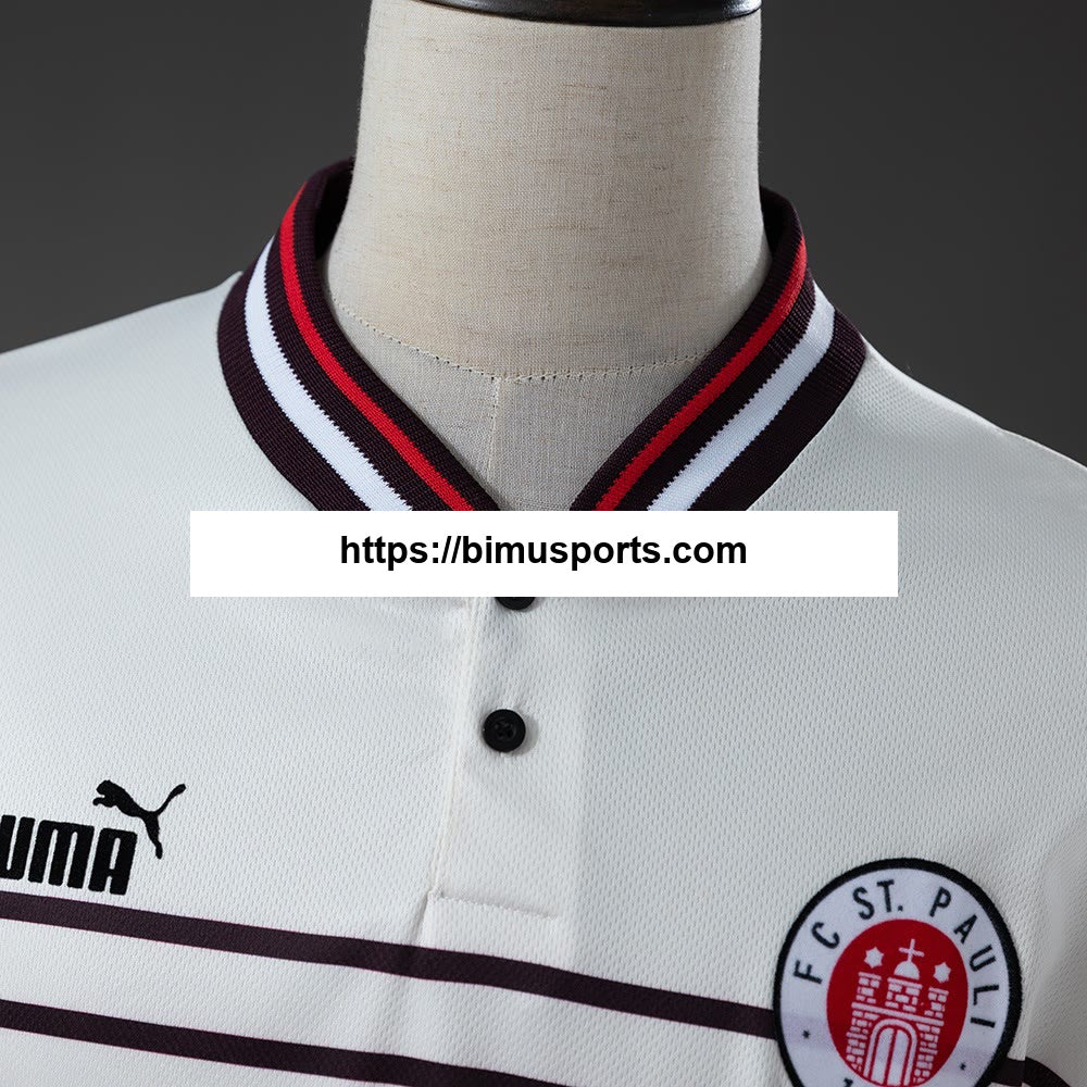 Camisola Pauli 97/98 Principal Retro Manga Longa