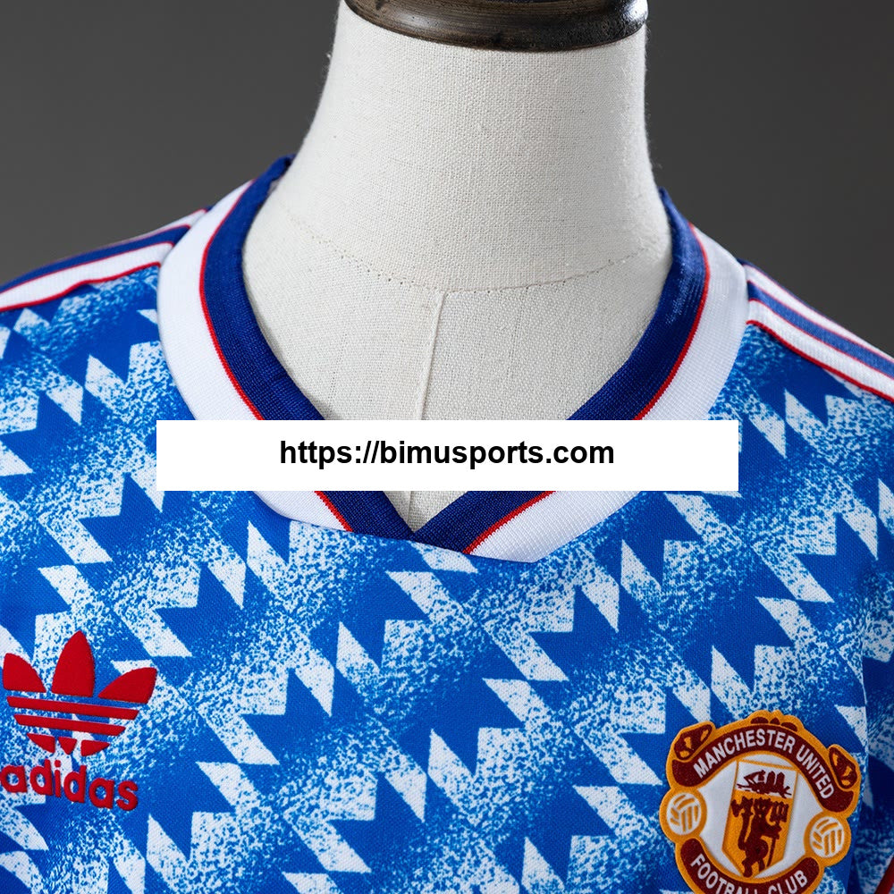 Camisola M-U 90/92 Alternativo Retro Kids Equipamento