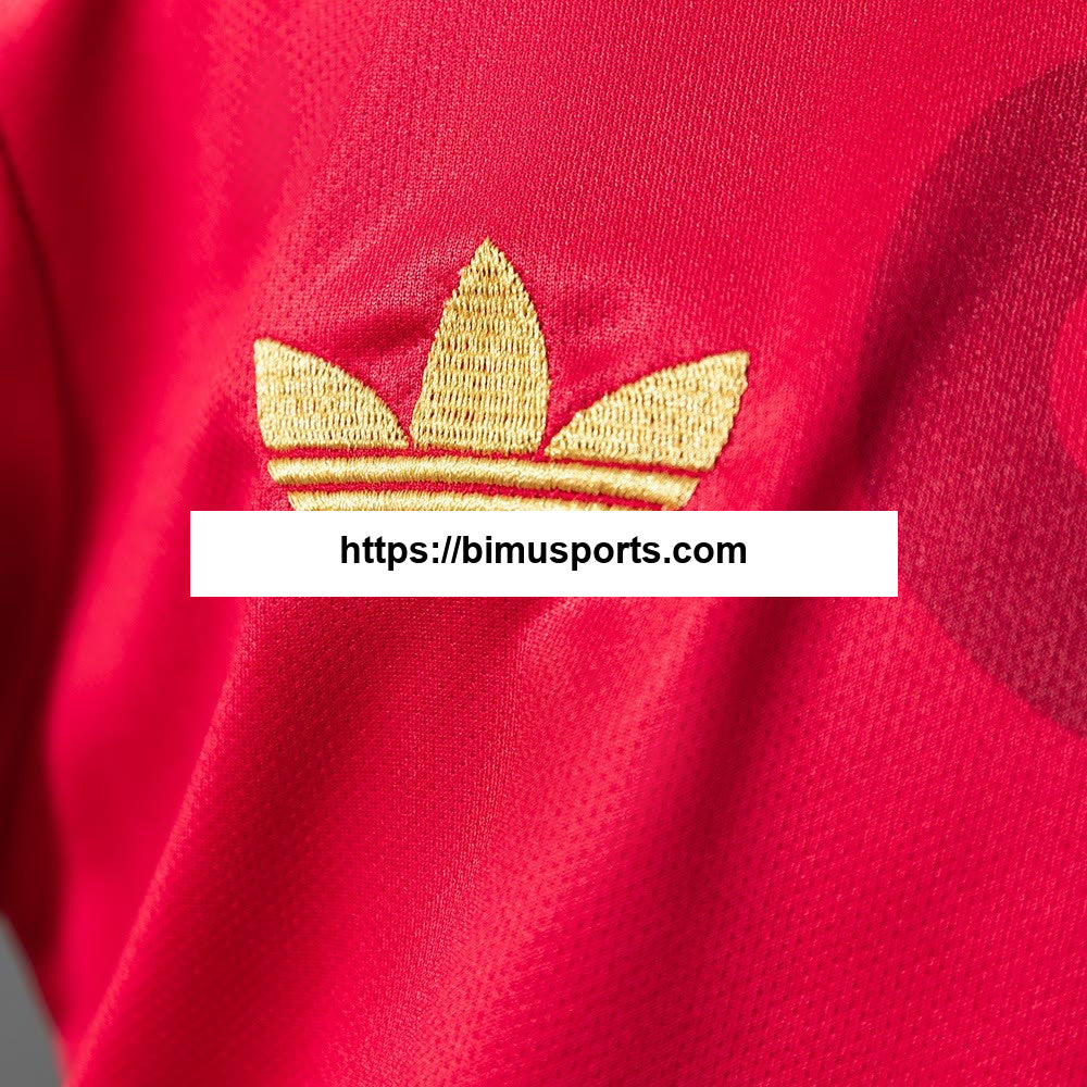 Camisola M-U 25/26 Cultural Story - Equipamento infantil vermelho